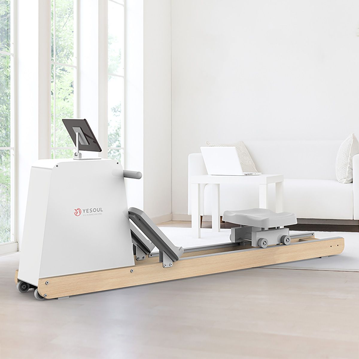 seated low row machine